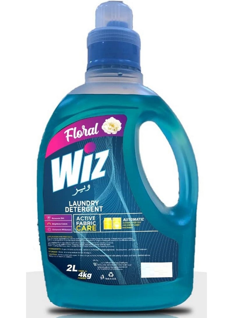 Automatic Liquid Detergent Floral Active Fabric Care 2L